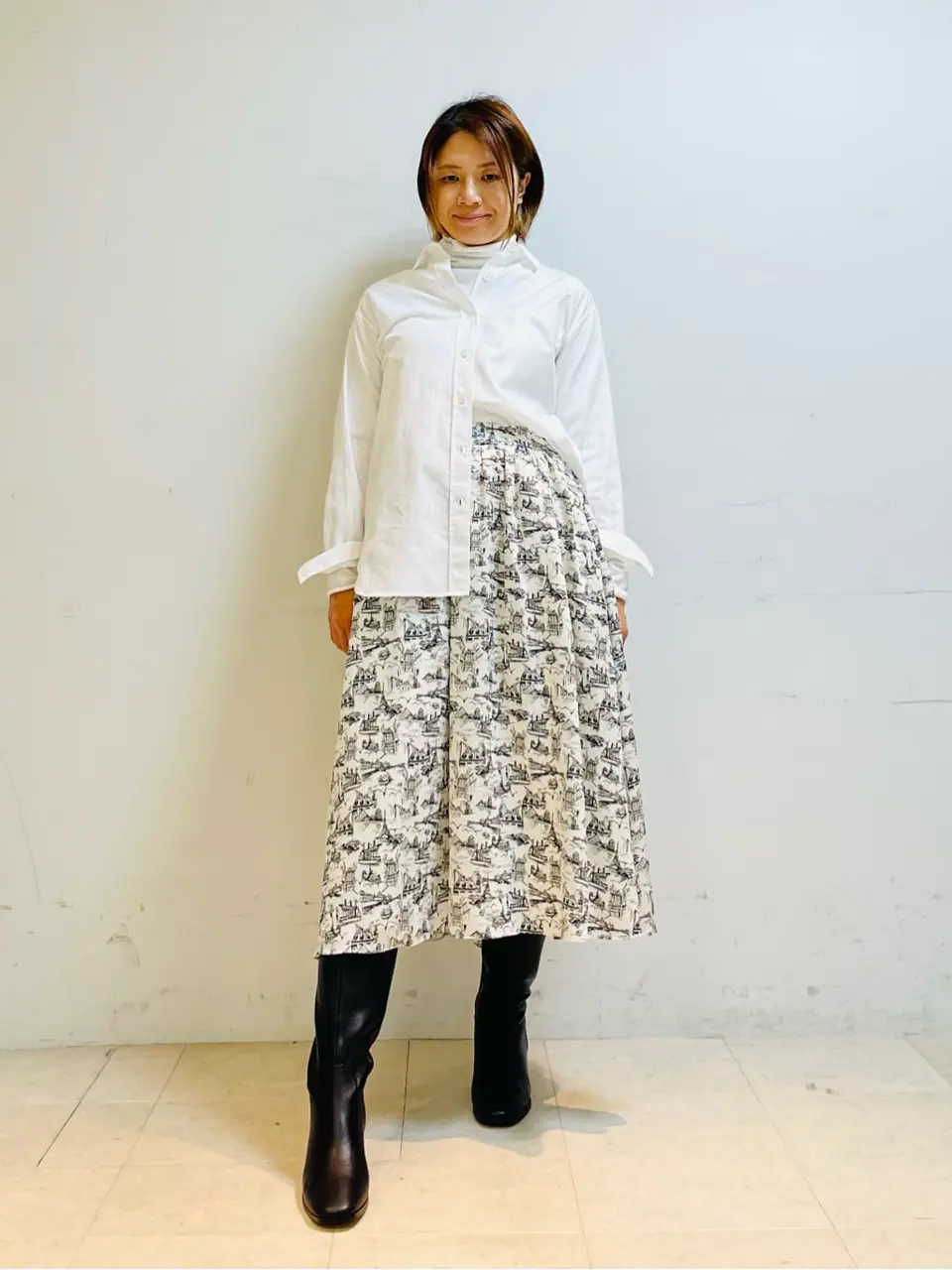 ONWARD CROSSET SELECT スタッフ コーディネート画像