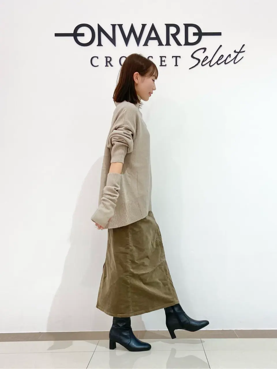 ONWARD CROSSET SELECT スタッフ コーディネート画像