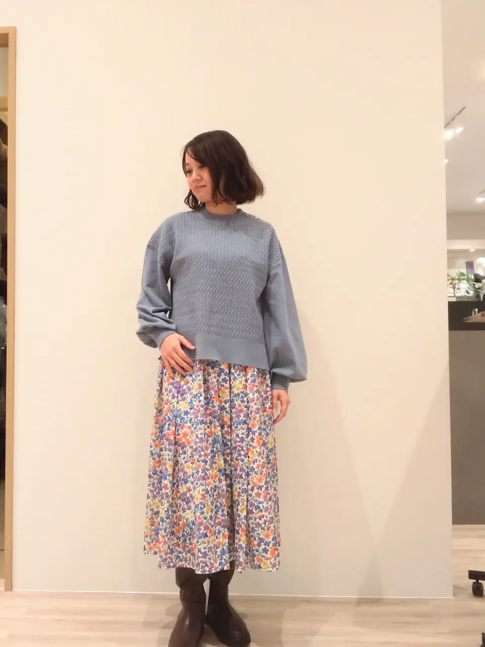 ONWARD CROSSET SELECT 林 コーディネート画像