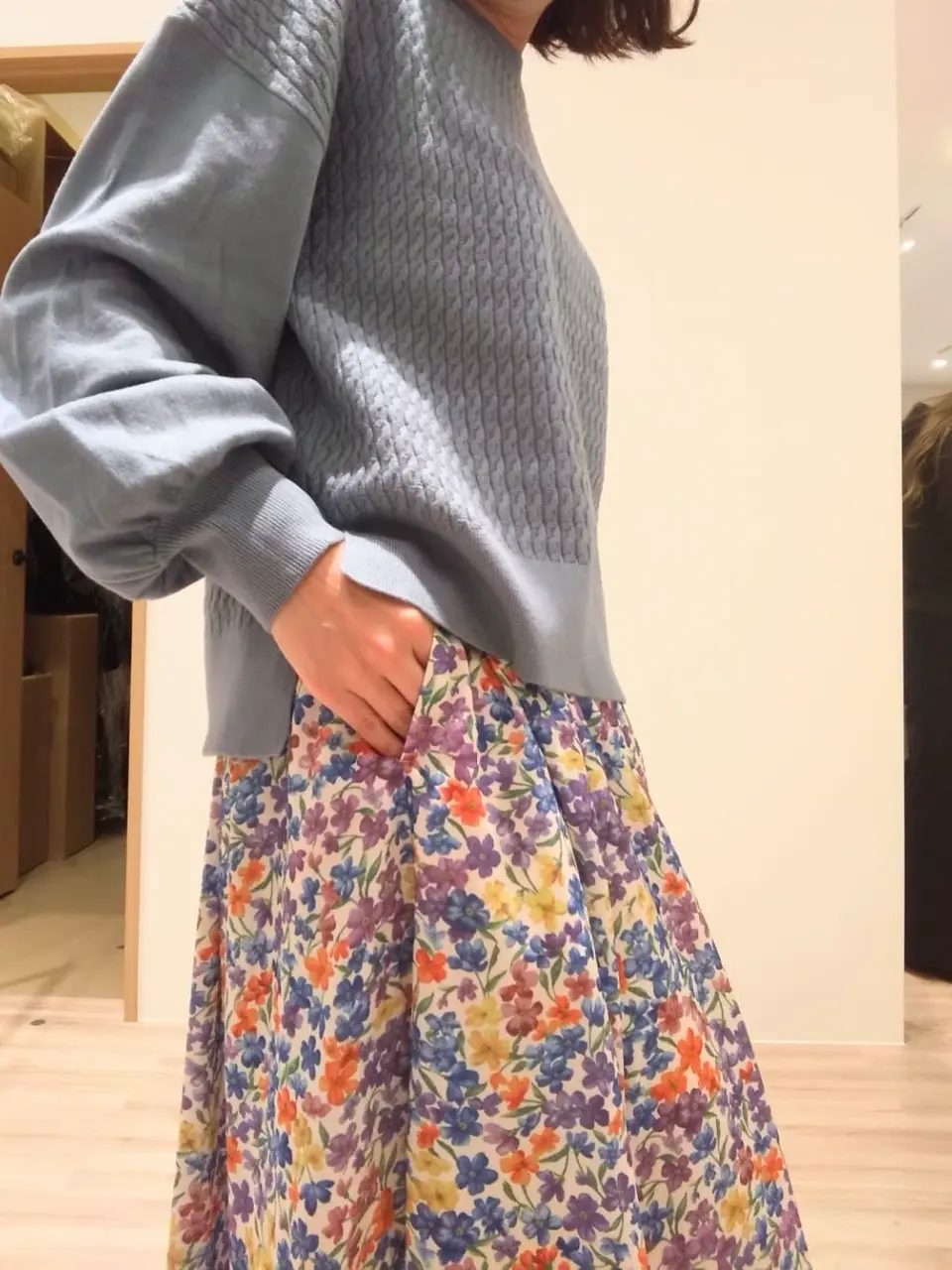 ONWARD CROSSET SELECT 林 コーディネート画像