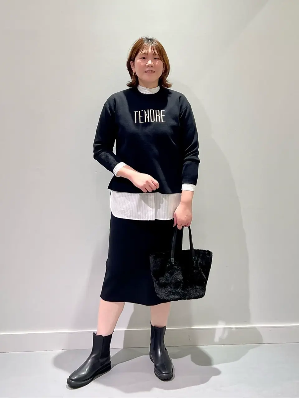 ONWARD CROSSET SELECT 林 コーディネート画像