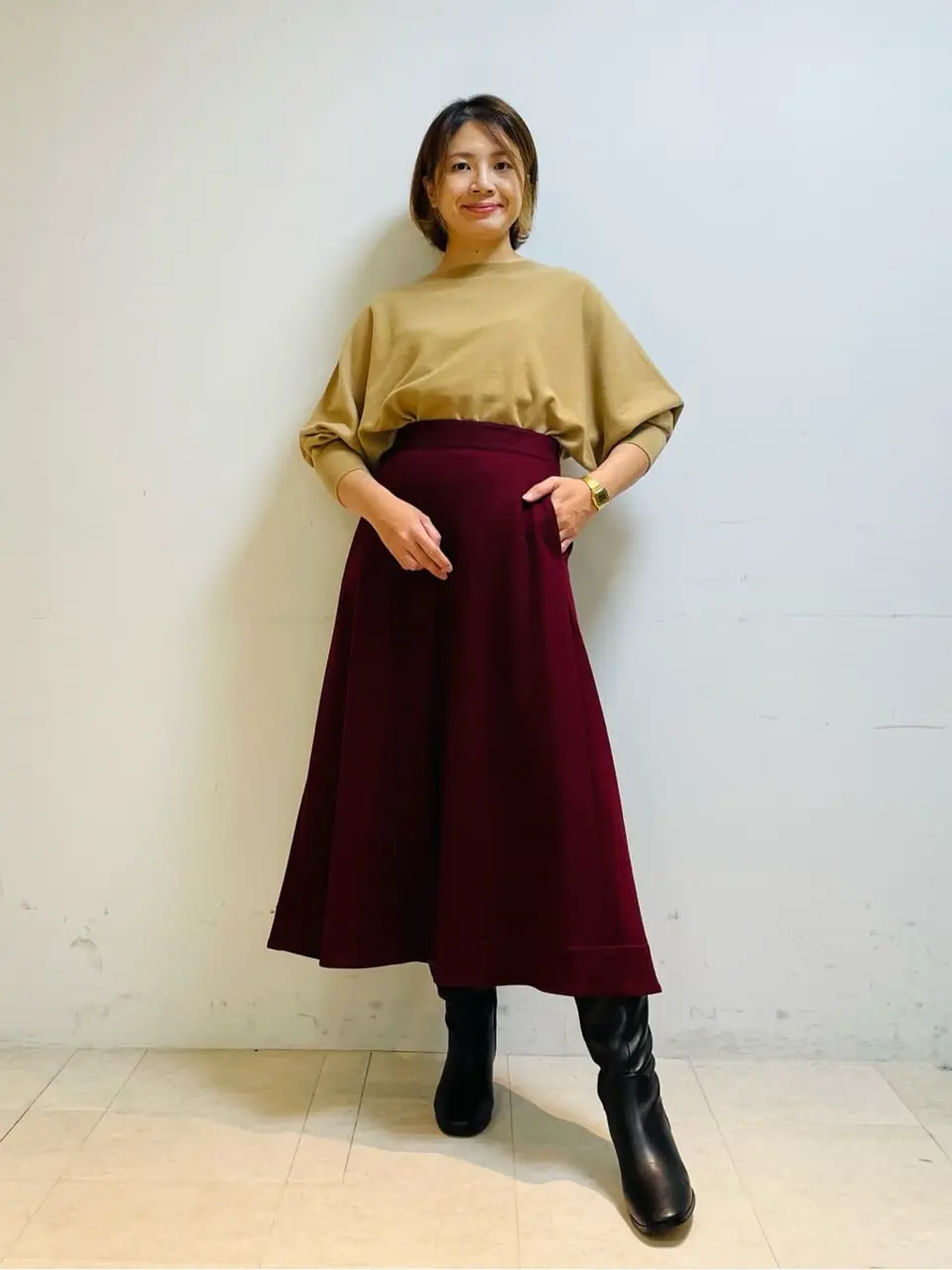 ONWARD CROSSET SELECT スタッフ コーディネート画像