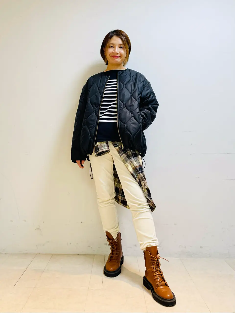 ONWARD CROSSET SELECT スタッフ コーディネート画像