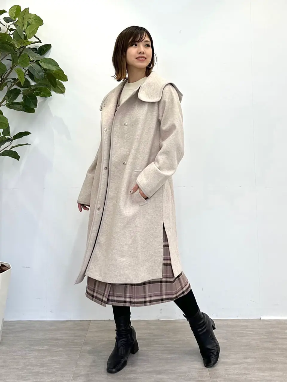  tomo コーディネート画像