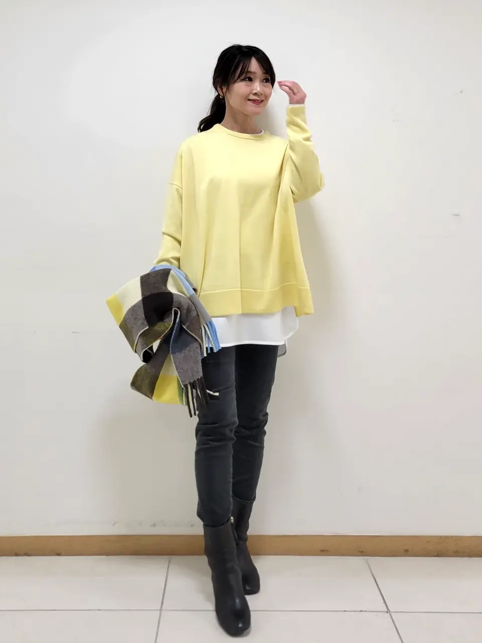 ONWARD CROSSET SELECT 濱地 コーディネート画像