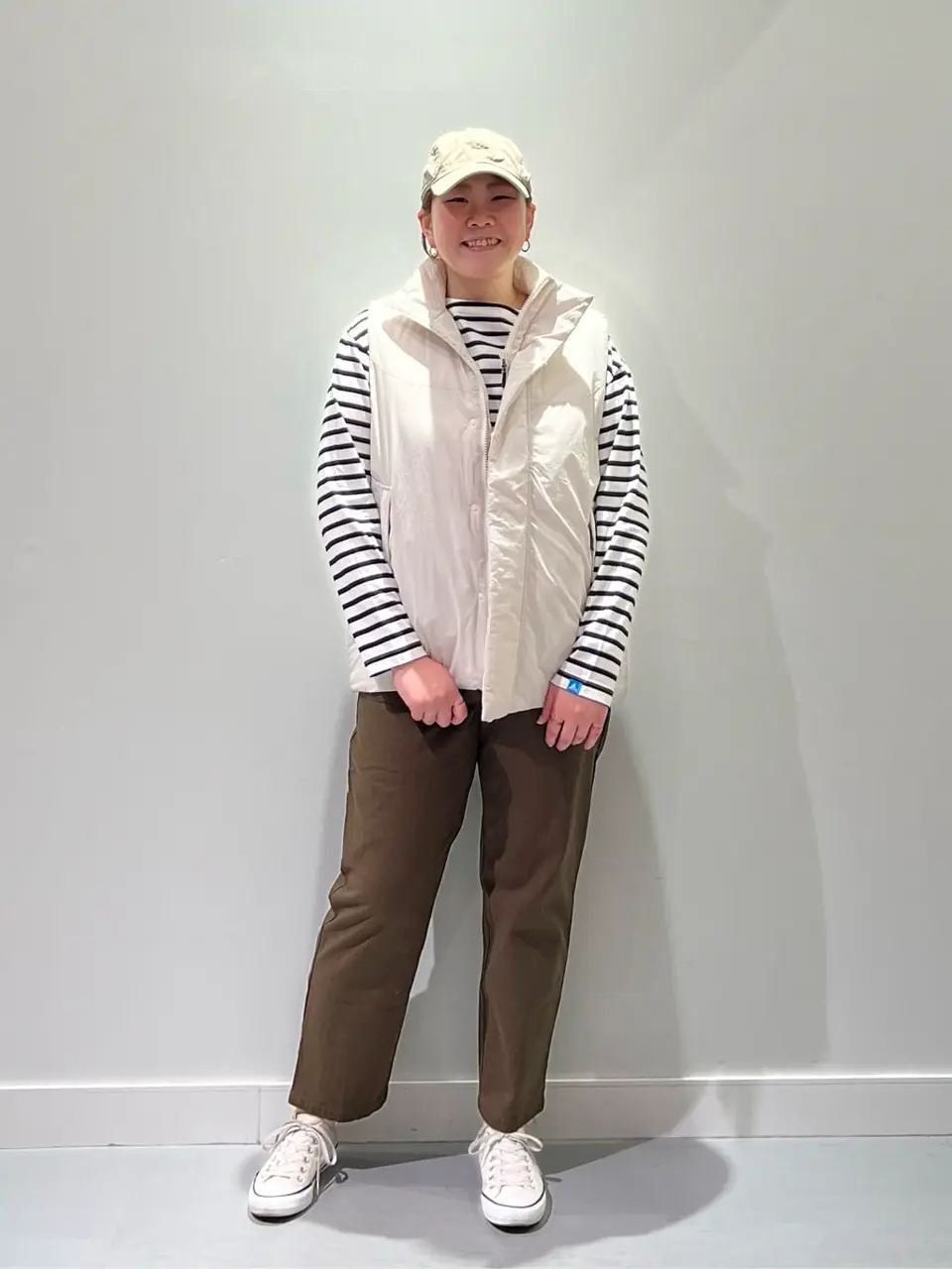 ONWARD CROSSET SELECT 林 コーディネート画像