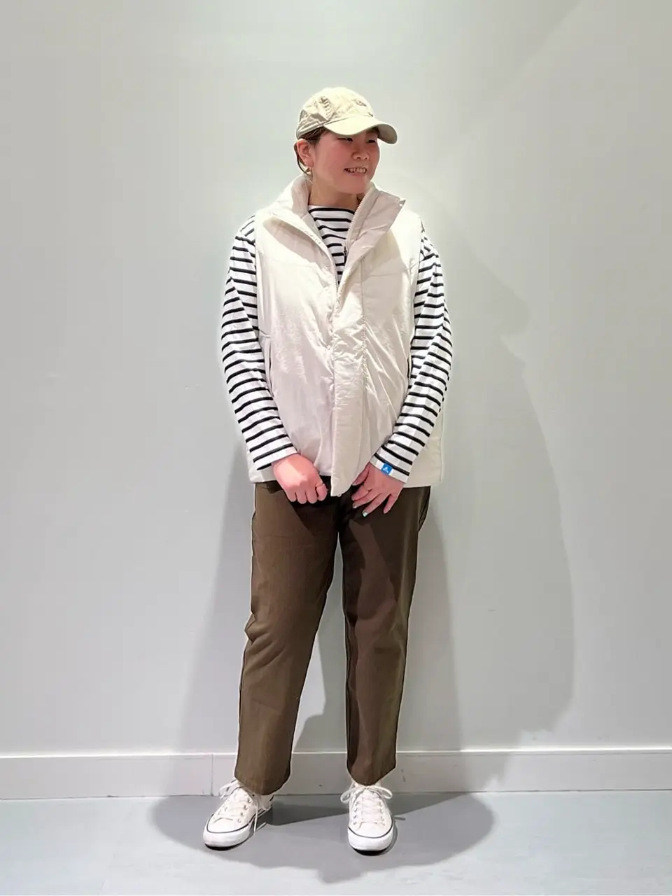 ONWARD CROSSET SELECT 林 コーディネート画像