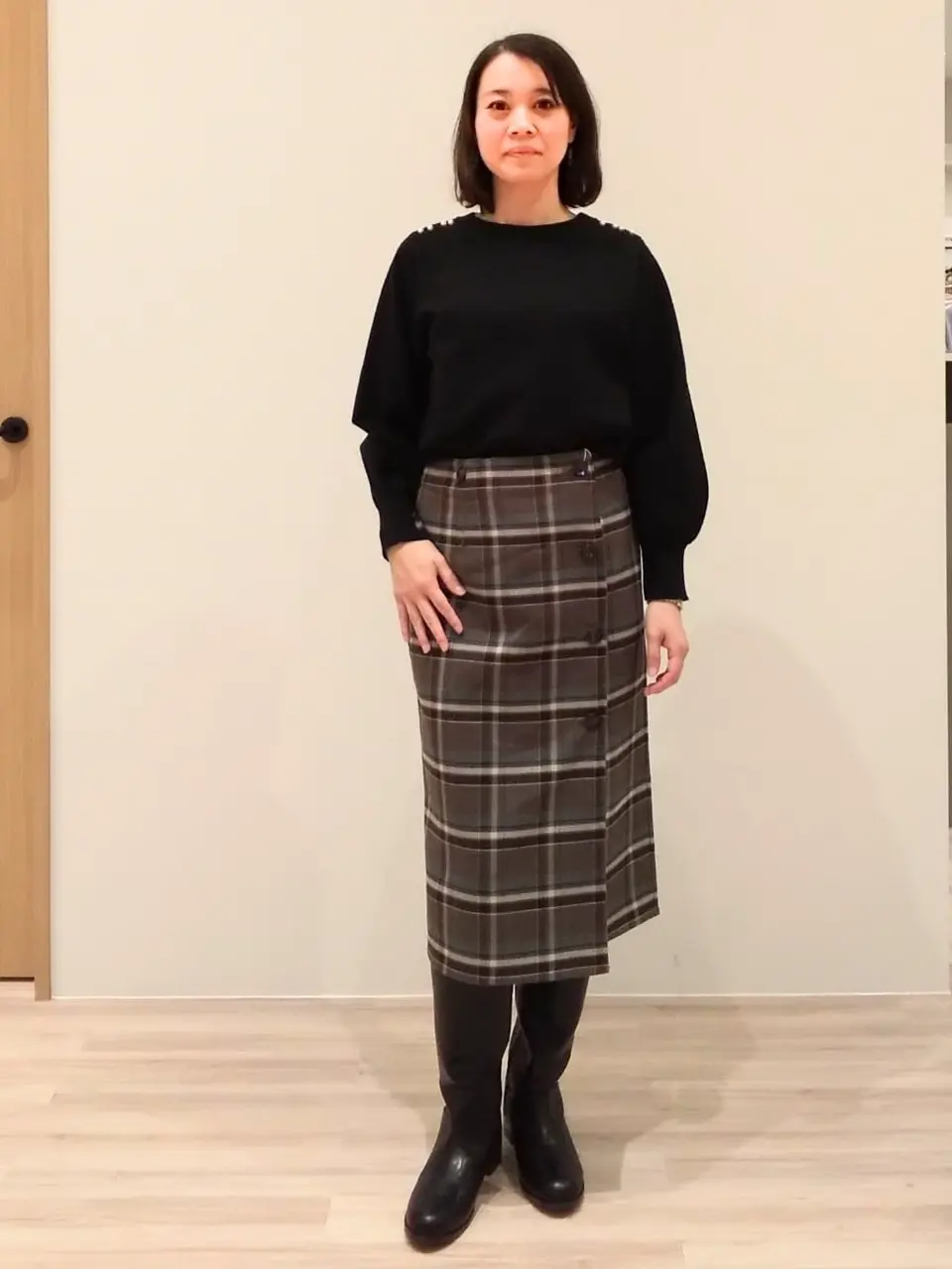 ONWARD CROSSET SELECT 林 コーディネート画像