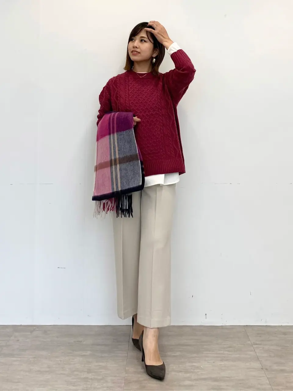 ONWARD CROSSET SELECT tomo コーディネート画像