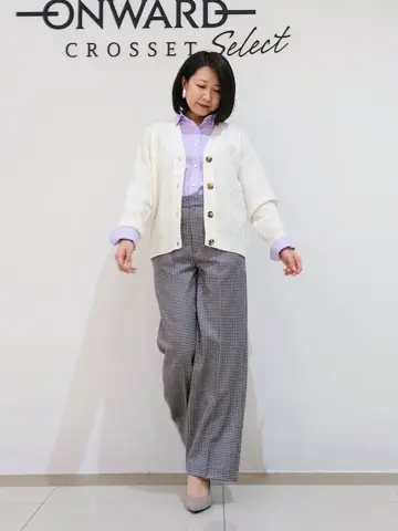 ONWARD CROSSET SELECT スタッフ コーディネート画像