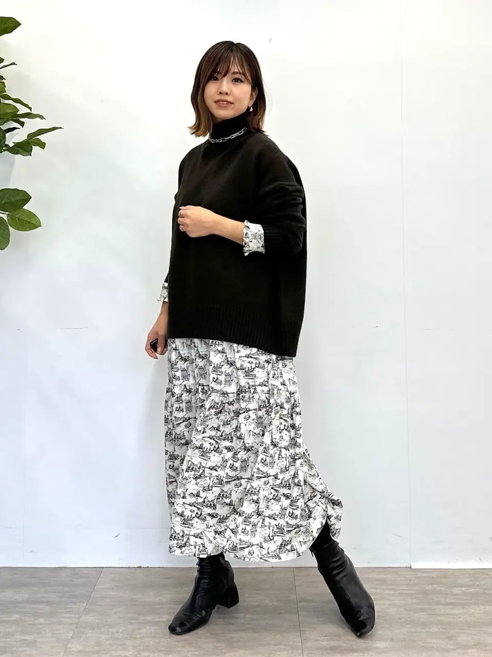  tomo コーディネート画像