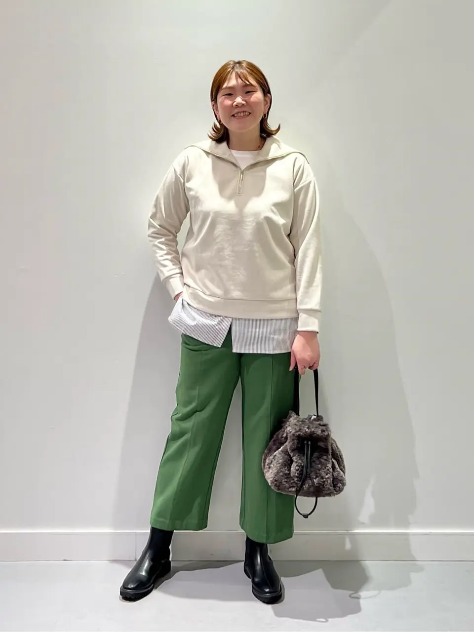 ONWARD CROSSET SELECT 林 コーディネート画像