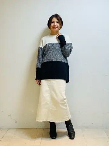 ONWARD CROSSET SELECT スタッフ コーディネート画像