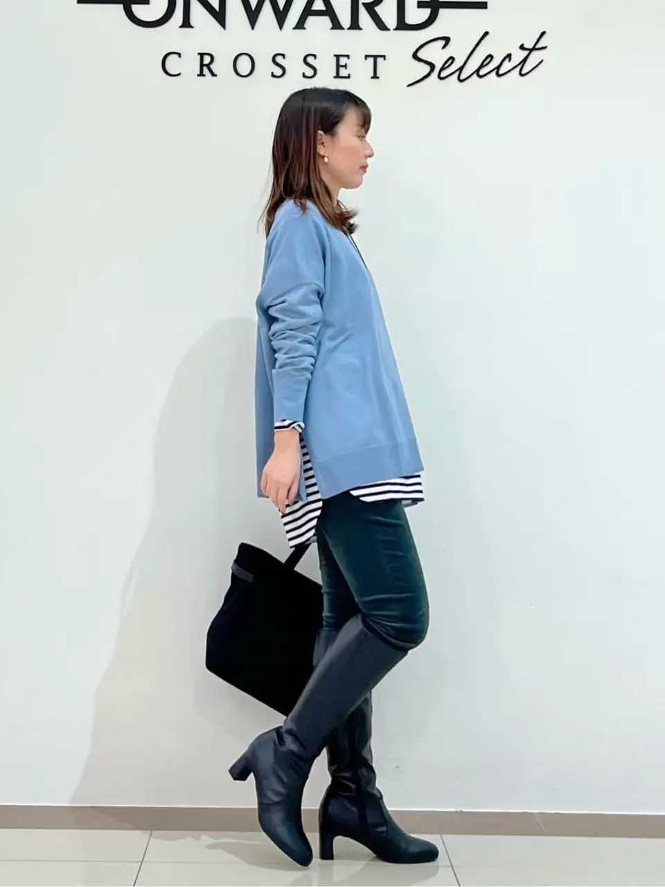 ONWARD CROSSET SELECT スタッフ コーディネート画像