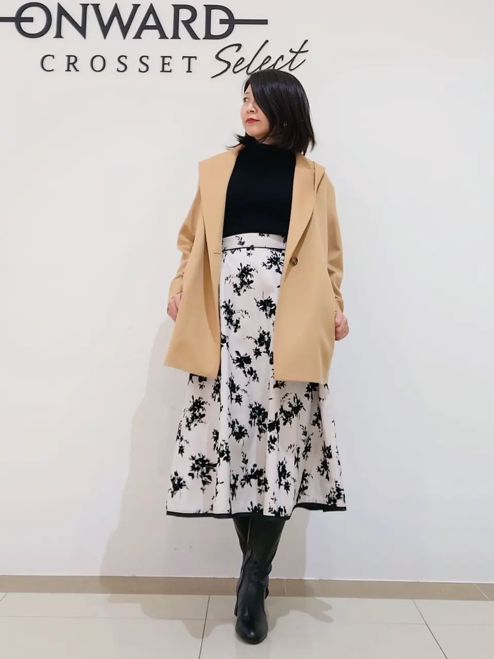 ONWARD CROSSET SELECT スタッフ コーディネート画像