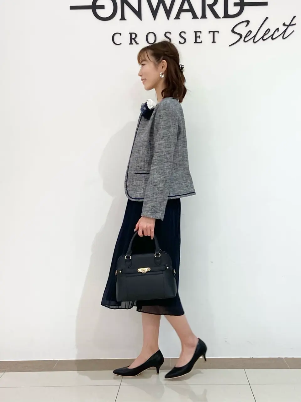 ONWARD CROSSET SELECT スタッフ コーディネート画像