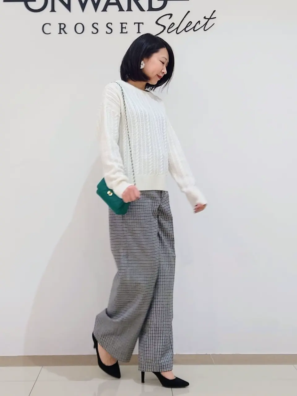 ONWARD CROSSET SELECT スタッフ コーディネート画像