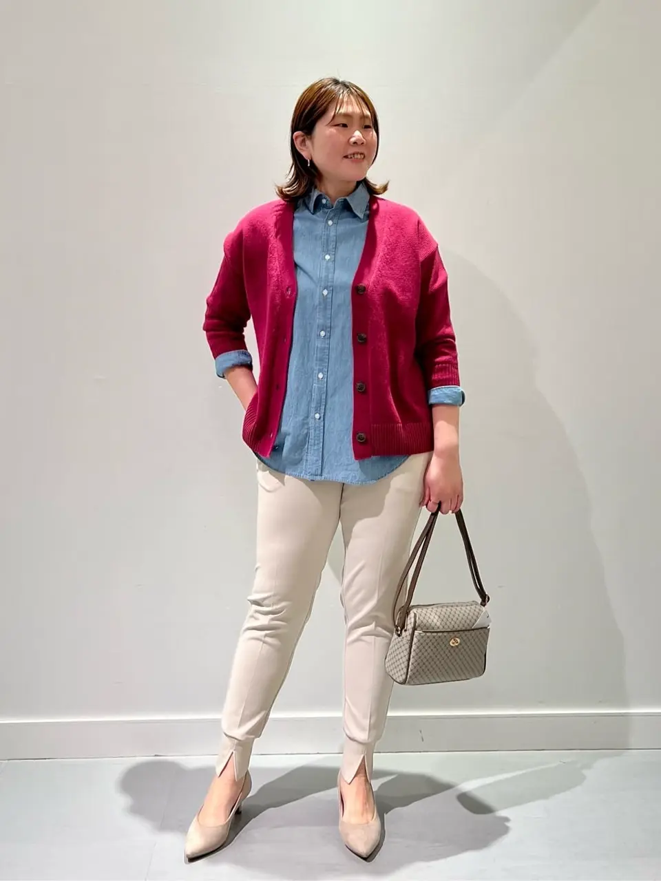 ONWARD CROSSET SELECT 林 コーディネート画像