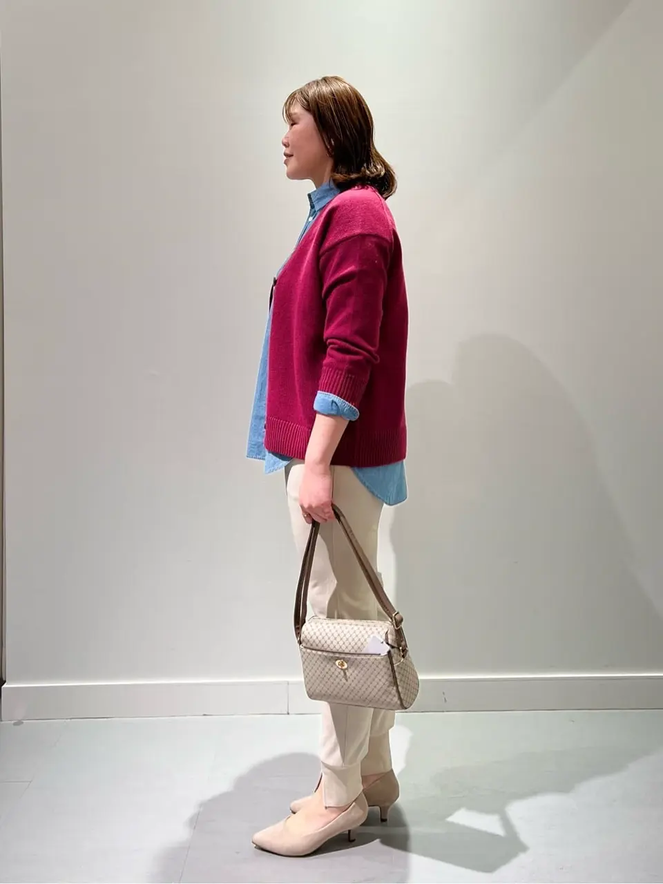 ONWARD CROSSET SELECT 林 コーディネート画像