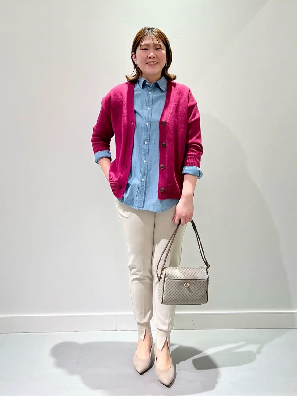 ONWARD CROSSET SELECT 林 コーディネート画像