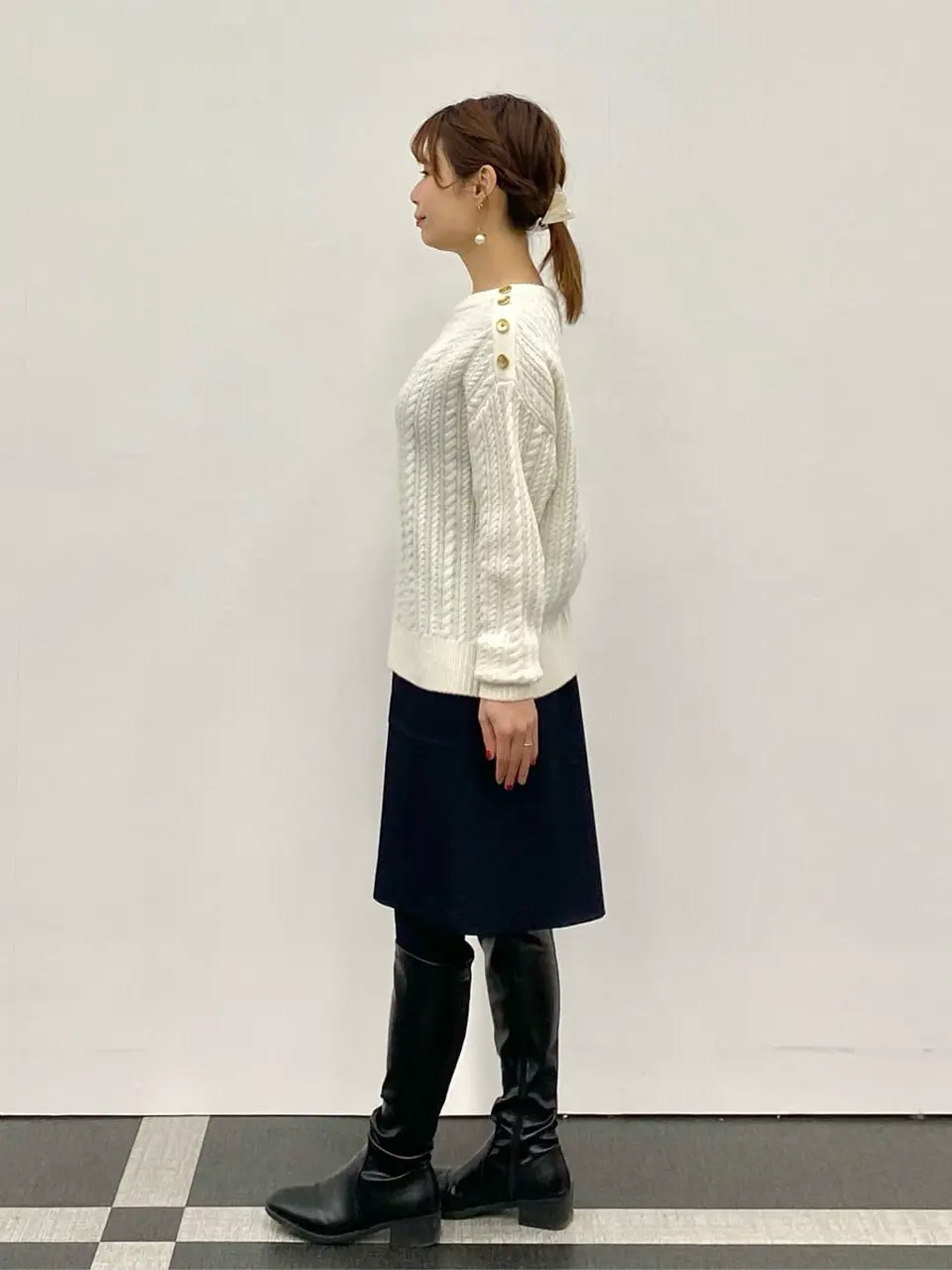 ONWARD CROSSET SELECT 横尾 コーディネート画像