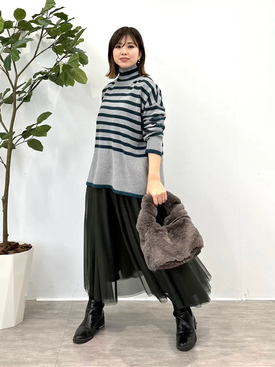  tomo コーディネート画像