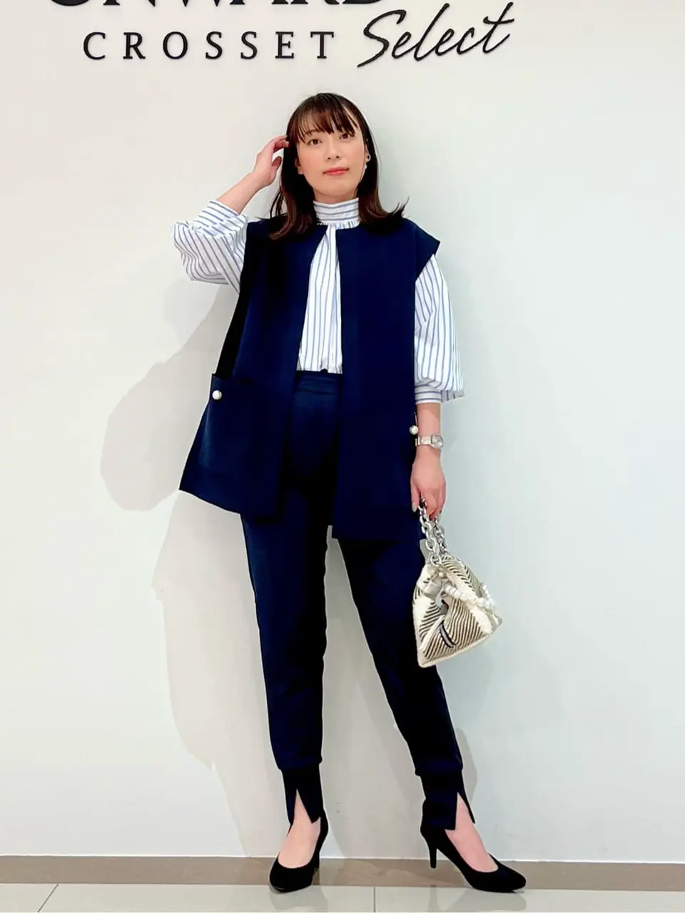 ONWARD CROSSET SELECT スタッフ コーディネート画像
