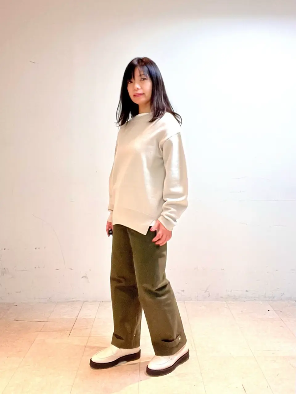  スタッフ コーディネート画像