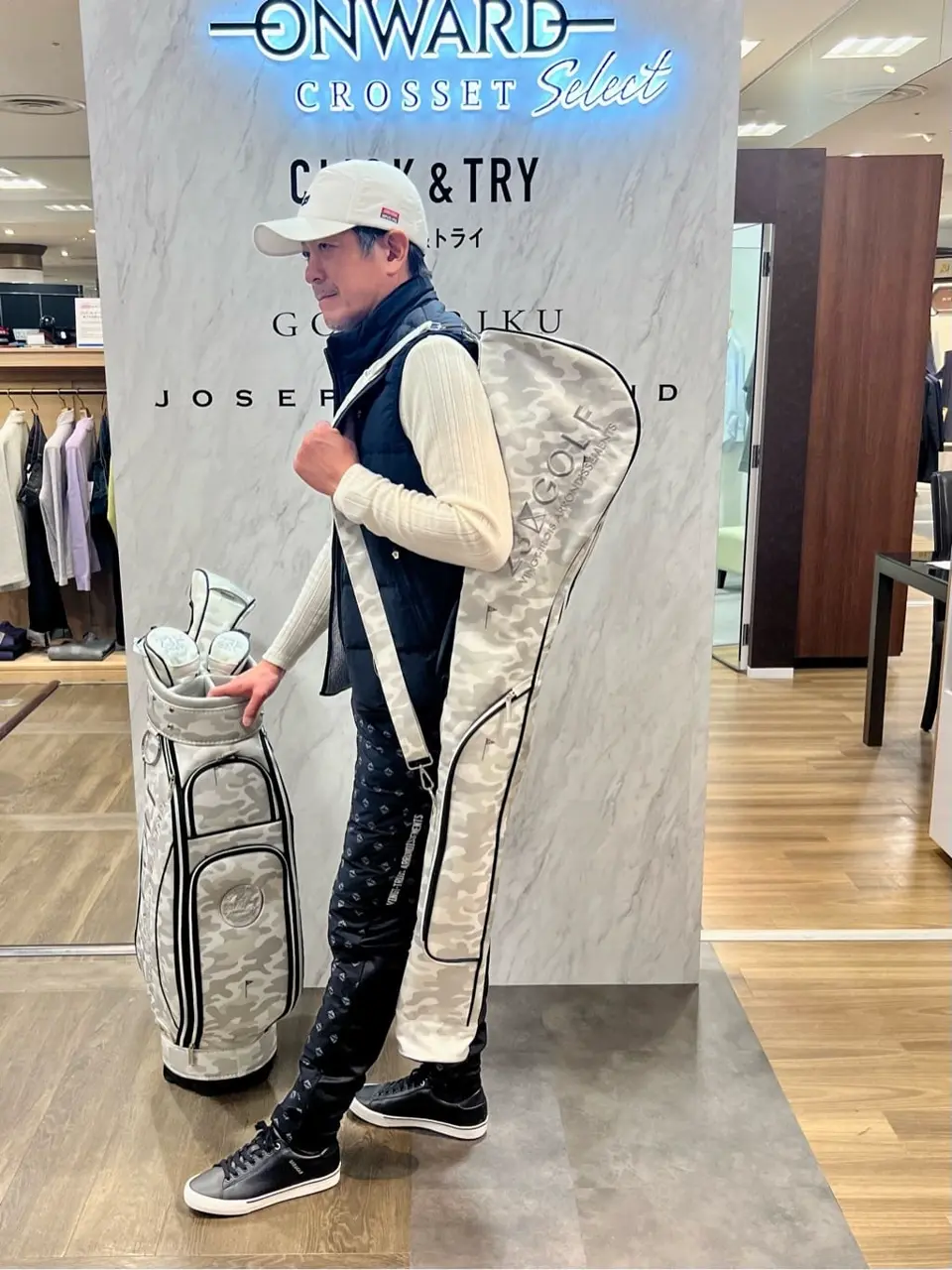 ONWARD CROSSET SELECT 増井 コーディネート画像