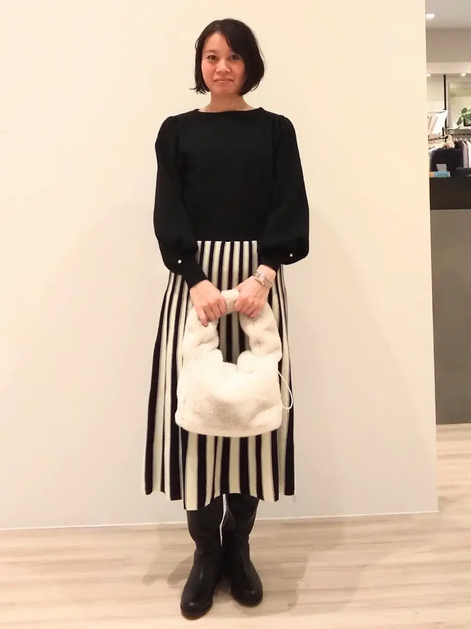 ONWARD CROSSET SELECT 林 コーディネート画像