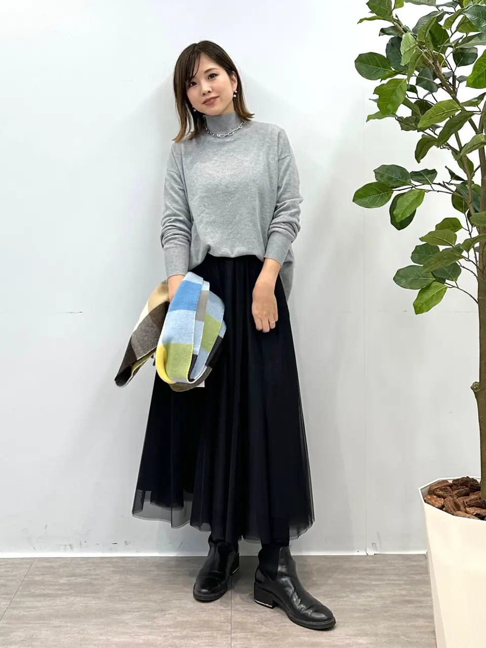  tomo コーディネート画像