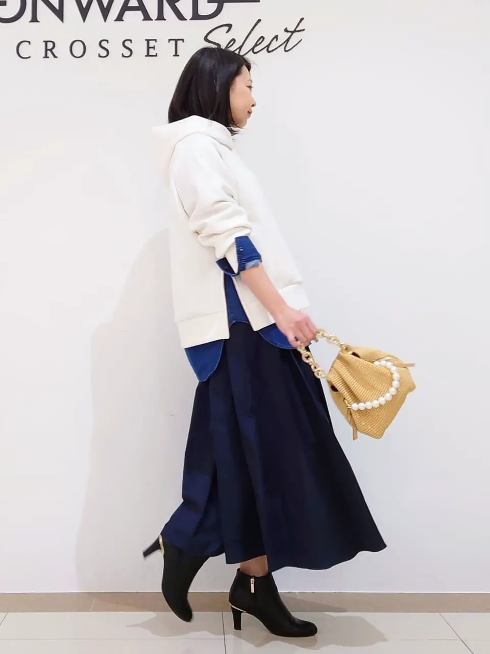 ONWARD CROSSET SELECT スタッフ コーディネート画像