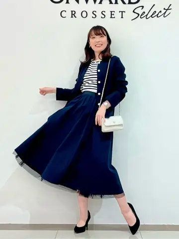 ONWARD CROSSET SELECT スタッフ コーディネート画像