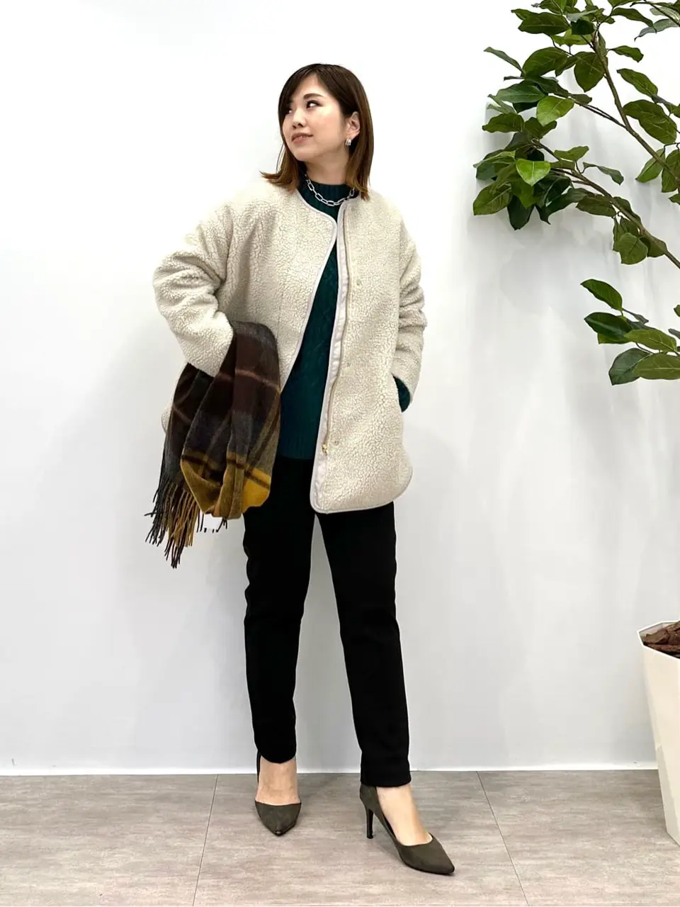  tomo コーディネート画像