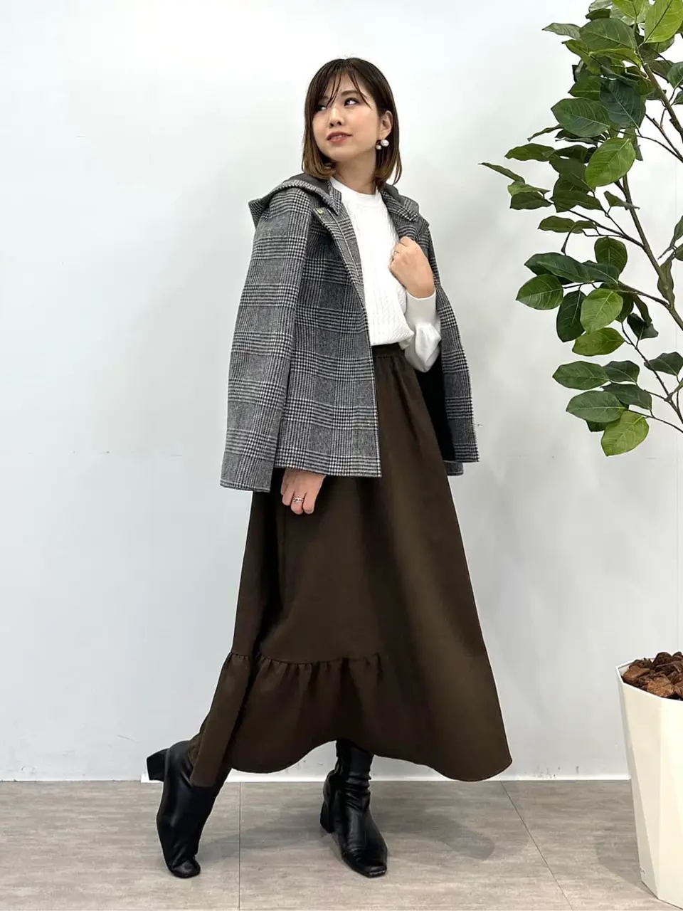 ONWARD CROSSET SELECT tomo コーディネート画像