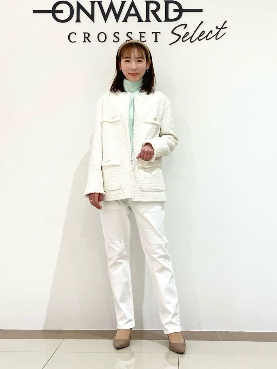 ONWARD CROSSET SELECT スタッフ コーディネート画像