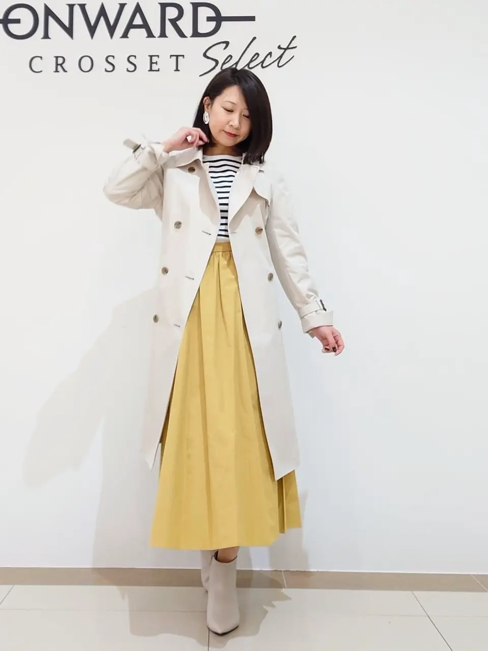 ONWARD CROSSET SELECT スタッフ コーディネート画像