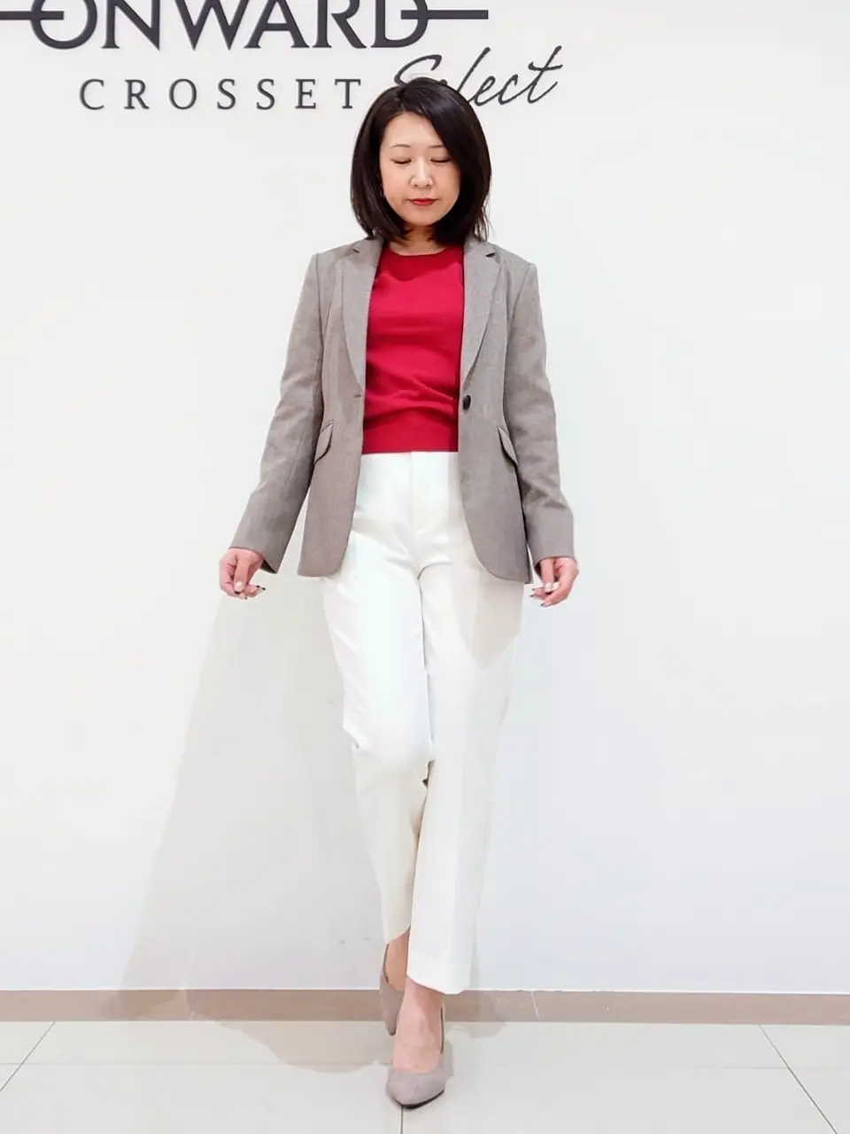 ONWARD CROSSET SELECT スタッフ コーディネート画像