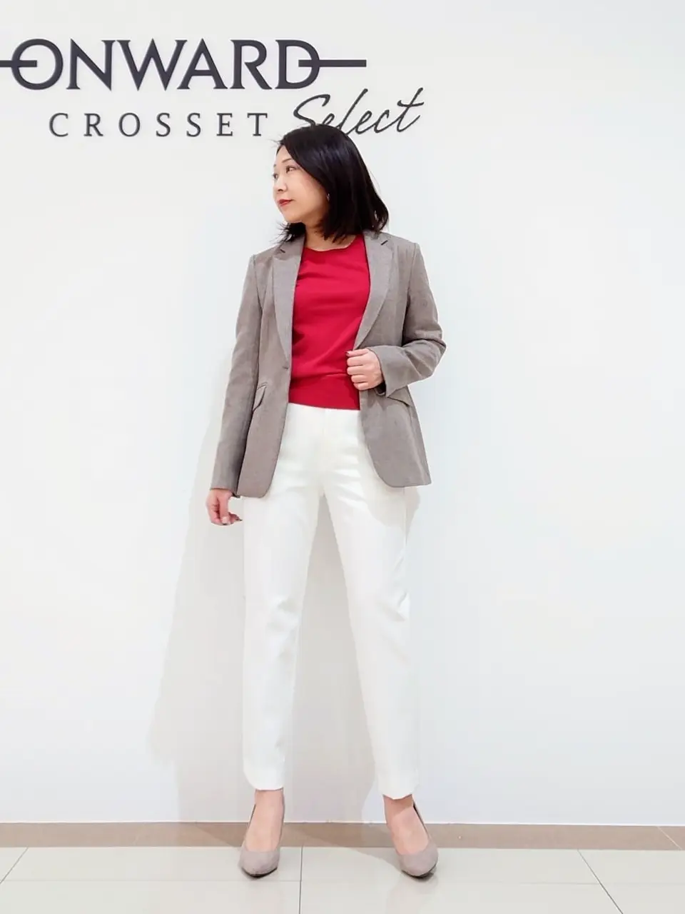 ONWARD CROSSET SELECT スタッフ コーディネート画像