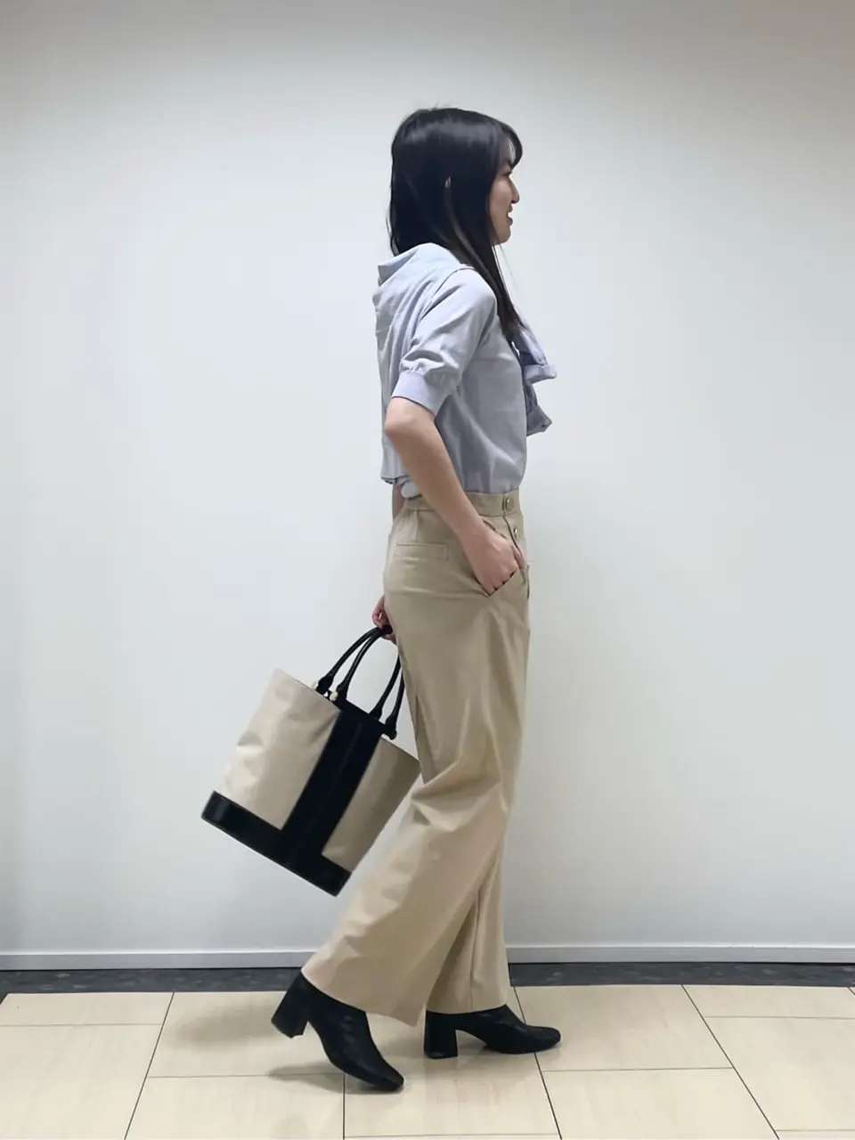 ONWARD CROSSET SELECT 阿部 コーディネート画像