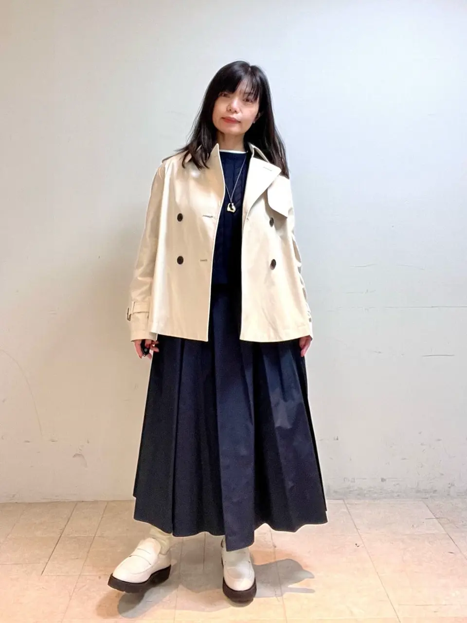  スタッフ コーディネート画像