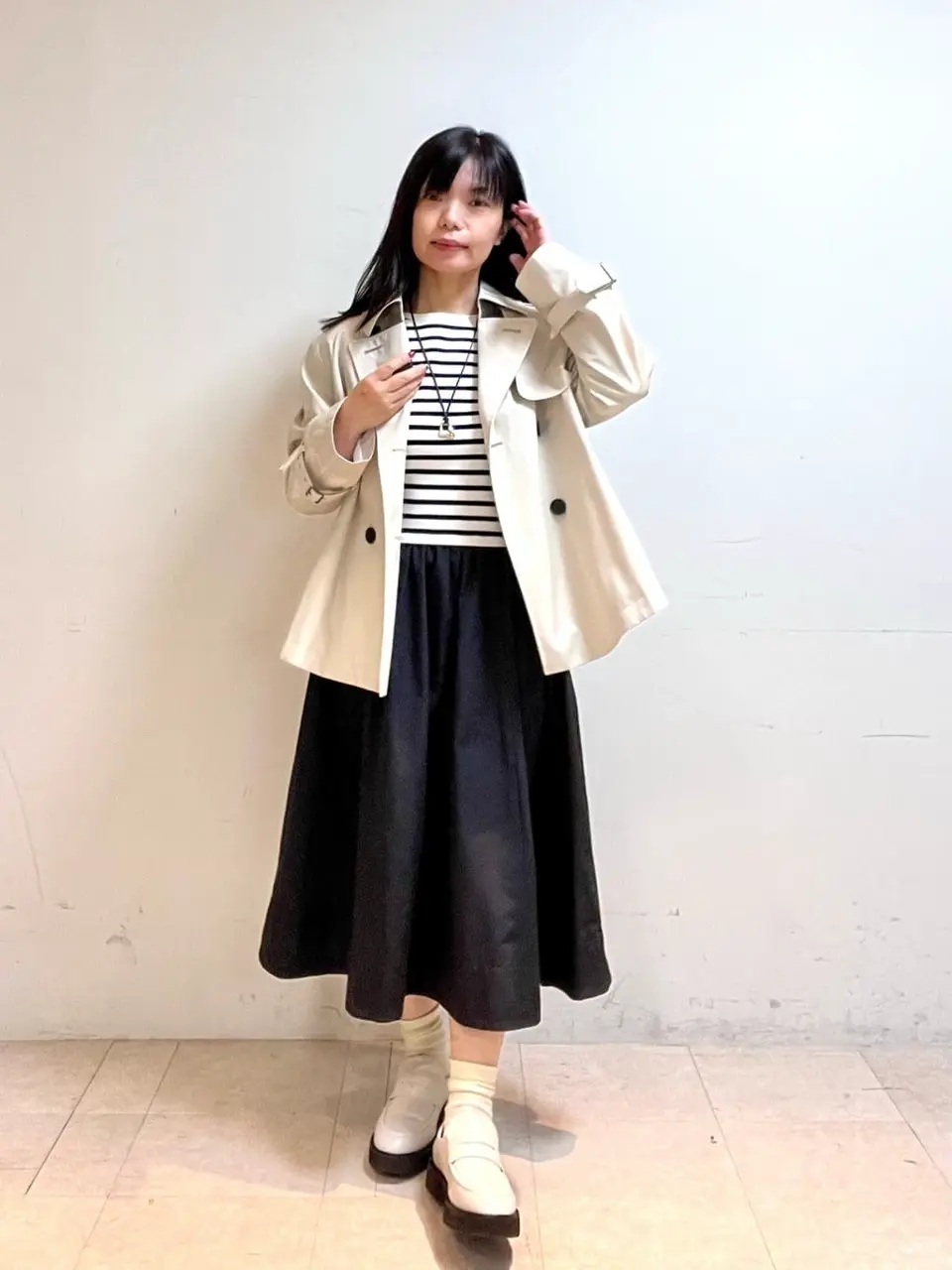  スタッフ コーディネート画像