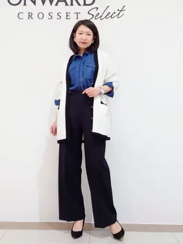 ONWARD CROSSET SELECT スタッフ コーディネート画像