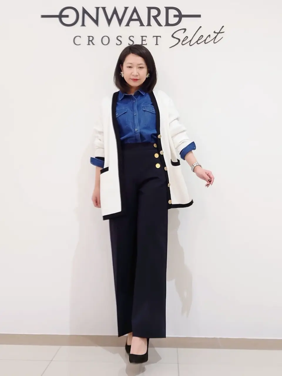 ONWARD CROSSET SELECT スタッフ コーディネート画像