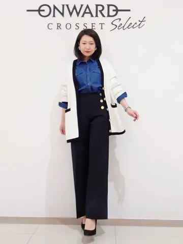 ONWARD CROSSET SELECT スタッフ コーディネート画像