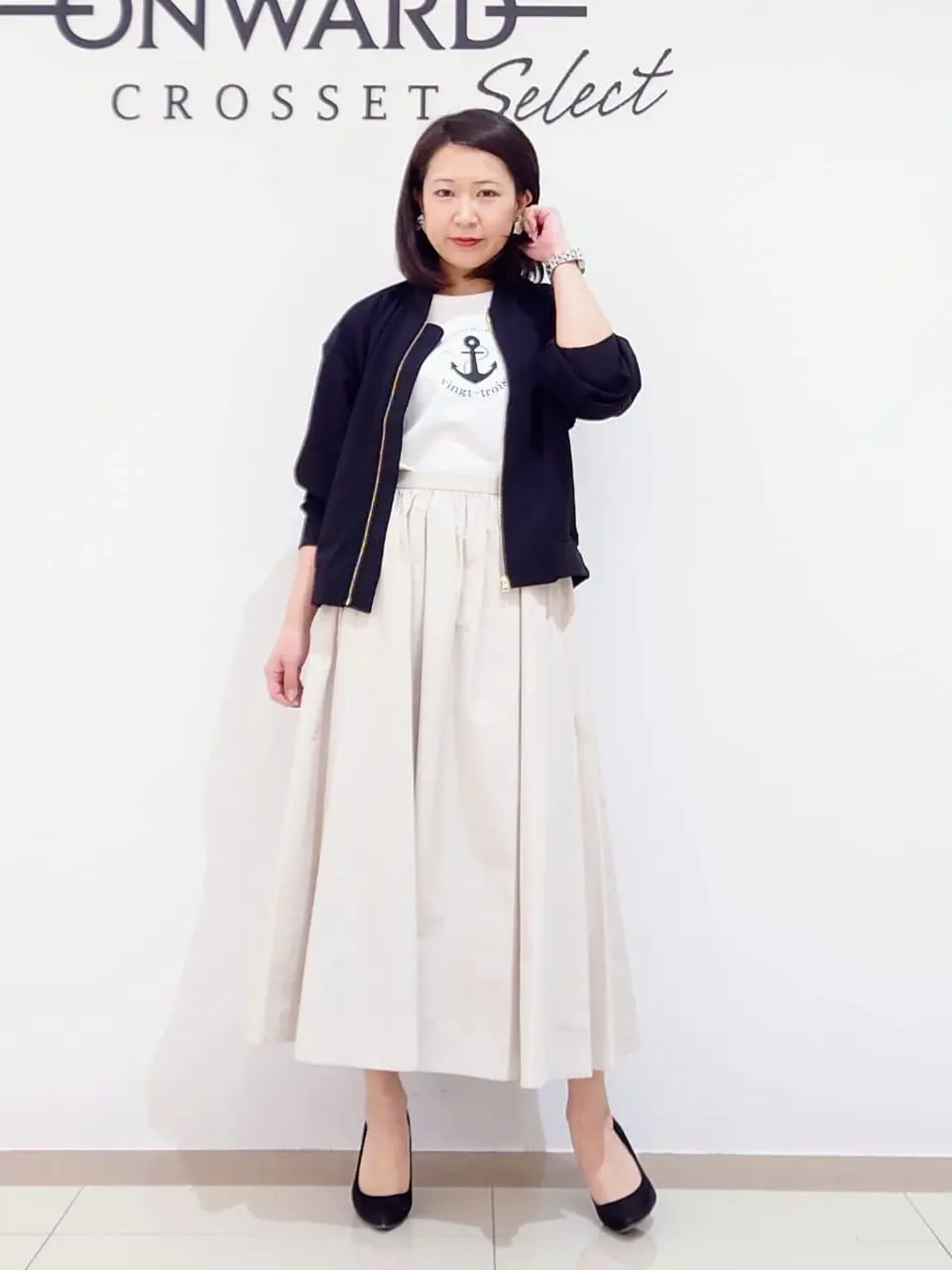  スタッフ コーディネート画像