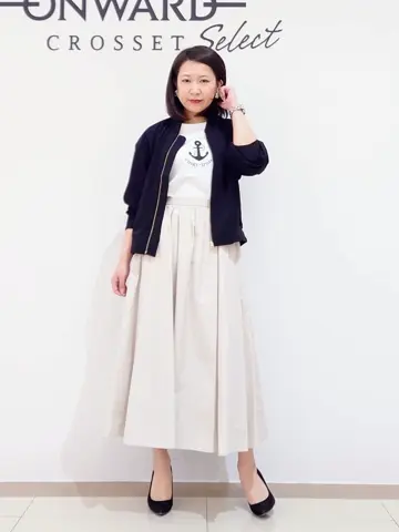 ONWARD CROSSET SELECT スタッフ コーディネート画像