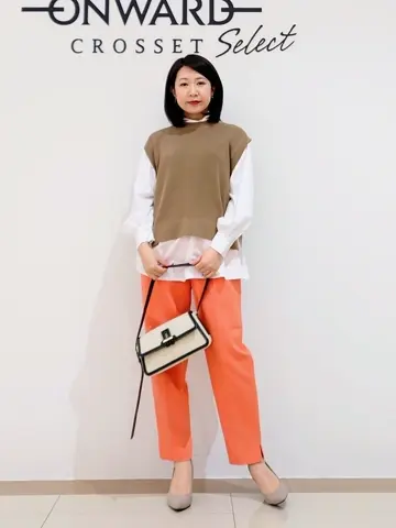 ONWARD CROSSET SELECT スタッフ コーディネート画像