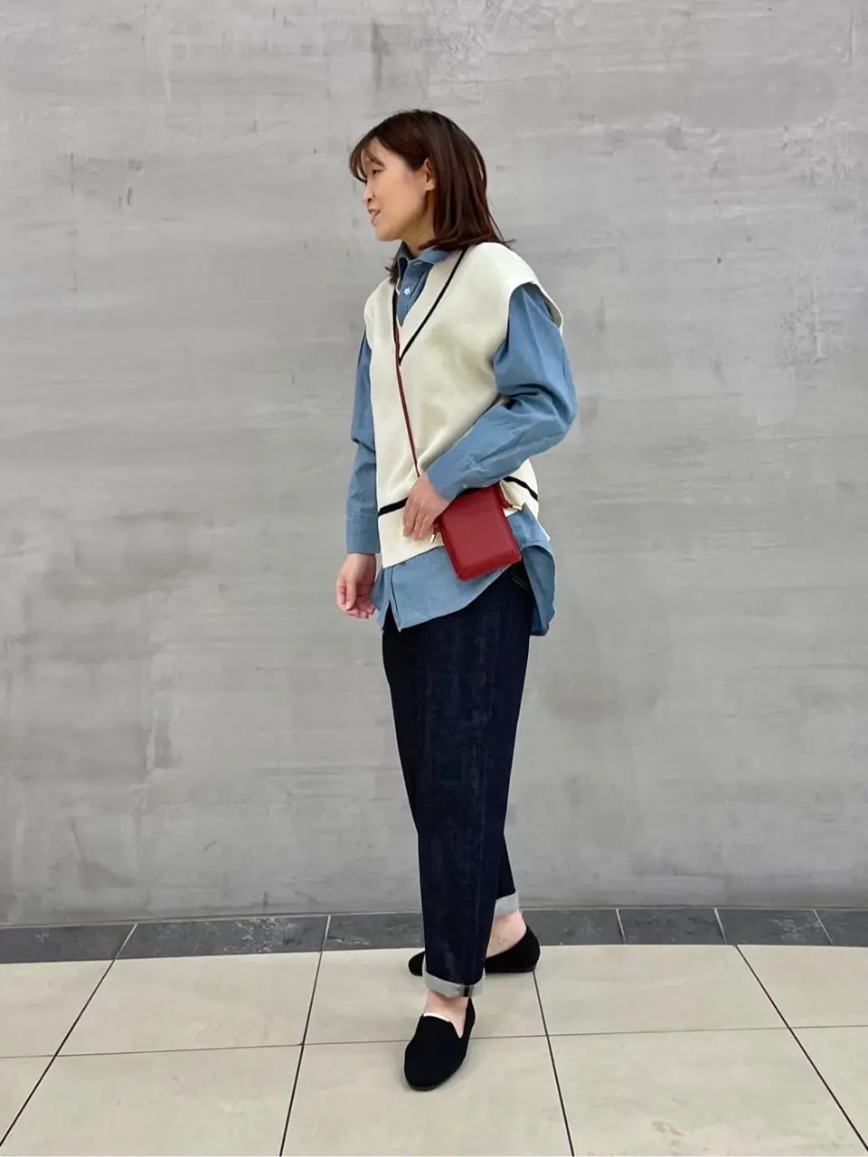 ONWARD CROSSET SELECT 大野 コーディネート画像