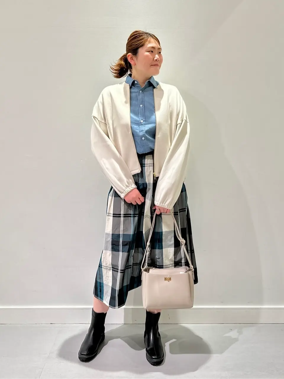 ONWARD CROSSET SELECT 林 コーディネート画像